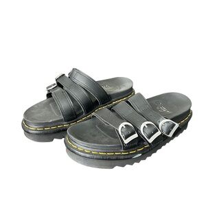Dr. Marten leather slide sandals